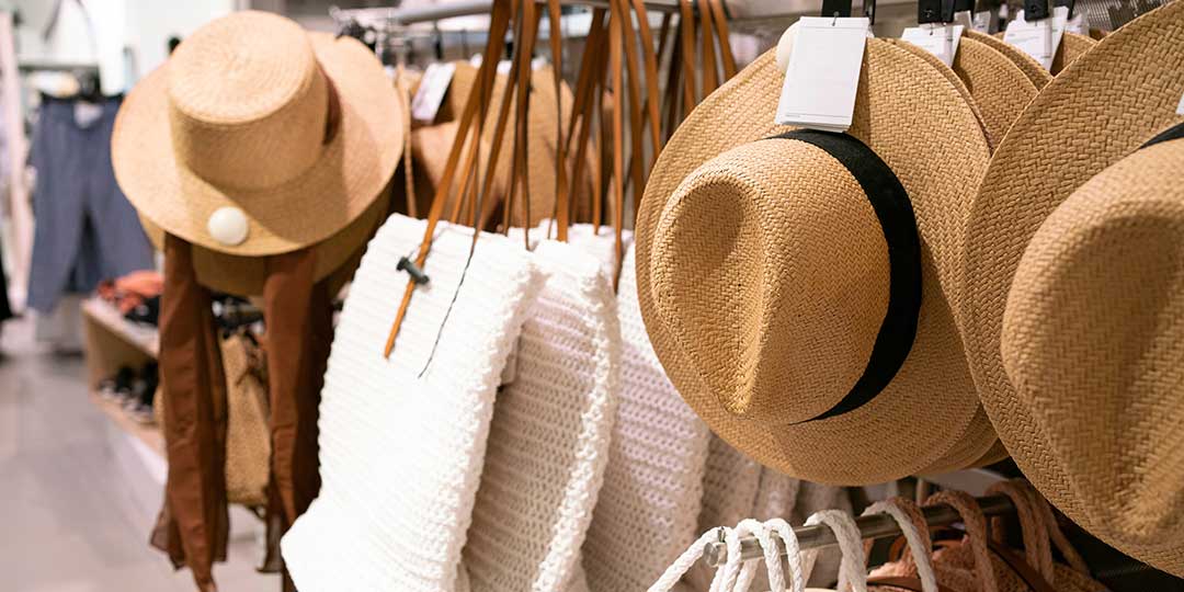 Hats at ON BEACH BOUTIQUE & GIFTS